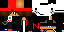 Minecraft skin texture, 64x32 legacy pixels