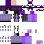 Minecraft skin texture, 64x64 pixels