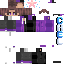 Minecraft skin texture, 64x64 pixels