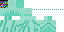 Minecraft skin texture, 64x32 legacy pixels