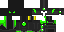 Minecraft skin texture, 64x32 legacy pixels