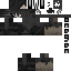 Minecraft skin texture, 64x64 pixels