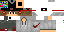 Minecraft skin texture, 64x32 legacy pixels