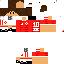 Minecraft skin texture, 64x64 pixels