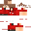Minecraft skin texture, 64x64 pixels