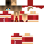 Minecraft skin texture, 64x64 pixels