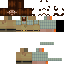 Minecraft skin texture, 64x64 pixels