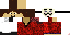 Minecraft skin texture, 64x32 legacy pixels