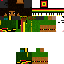 Minecraft skin texture, 64x64 pixels