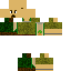 Minecraft skin texture, 64x64 pixels