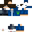 Minecraft skin texture, 64x64 pixels