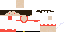 Minecraft skin texture, 64x32 legacy pixels