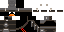 Minecraft skin texture, 64x32 legacy pixels