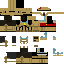 Minecraft skin texture, 64x64 pixels