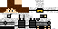 Minecraft skin texture, 64x32 legacy pixels