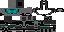Minecraft skin texture, 64x32 legacy pixels