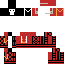 Minecraft skin texture, 64x64 pixels