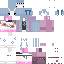 Minecraft skin texture, 64x64 pixels