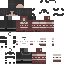 Minecraft skin texture, 64x64 pixels