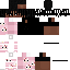 Minecraft skin texture, 64x64 pixels