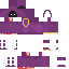 Minecraft skin texture, 64x64 pixels