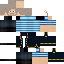 Minecraft skin texture, 64x64 pixels