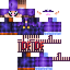Minecraft skin texture, 64x64 pixels