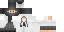Minecraft skin texture, 64x32 legacy pixels