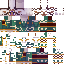 Minecraft skin texture, 64x64 pixels