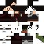 Minecraft skin texture, 64x64 pixels