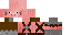 Minecraft skin texture, 64x32 legacy pixels