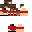 Minecraft skin texture, 64x64 pixels