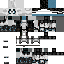 Minecraft skin texture, 64x64 pixels