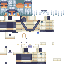 Minecraft skin texture, 64x64 pixels