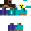 Minecraft skin texture, 64x64 pixels