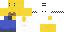 Minecraft skin texture, 64x32 legacy pixels