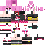 Minecraft skin texture, 64x64 pixels