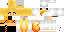 Minecraft skin texture, 64x32 legacy pixels