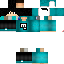 Minecraft skin texture, 64x64 pixels