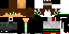 Minecraft skin texture, 64x32 legacy pixels