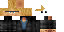Minecraft skin texture, 64x32 legacy pixels