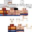 Minecraft skin texture, 64x64 pixels