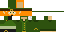 Minecraft skin texture, 64x32 legacy pixels