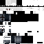 Minecraft skin texture, 64x64 pixels