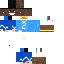 Minecraft skin texture, 64x64 pixels
