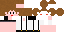 Minecraft skin texture, 64x32 legacy pixels