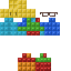 Minecraft skin texture, 64x64 pixels