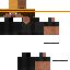 Minecraft skin texture, 64x64 pixels