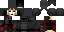 Minecraft skin texture, 64x32 legacy pixels