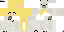 Minecraft skin texture, 64x32 legacy pixels